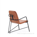 Italian Simple Design Reclining Soft Lounge Chair